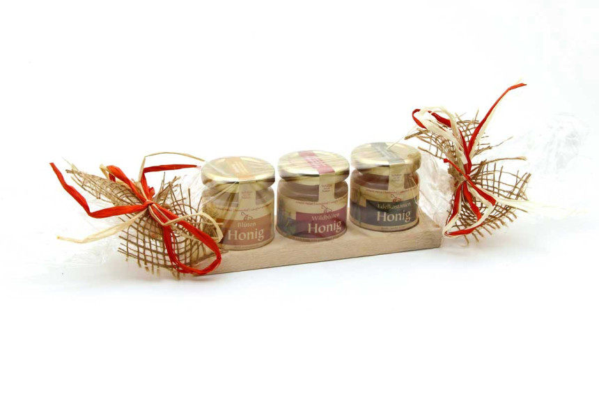 Honigprobier-Geschenkset (3er-Set)