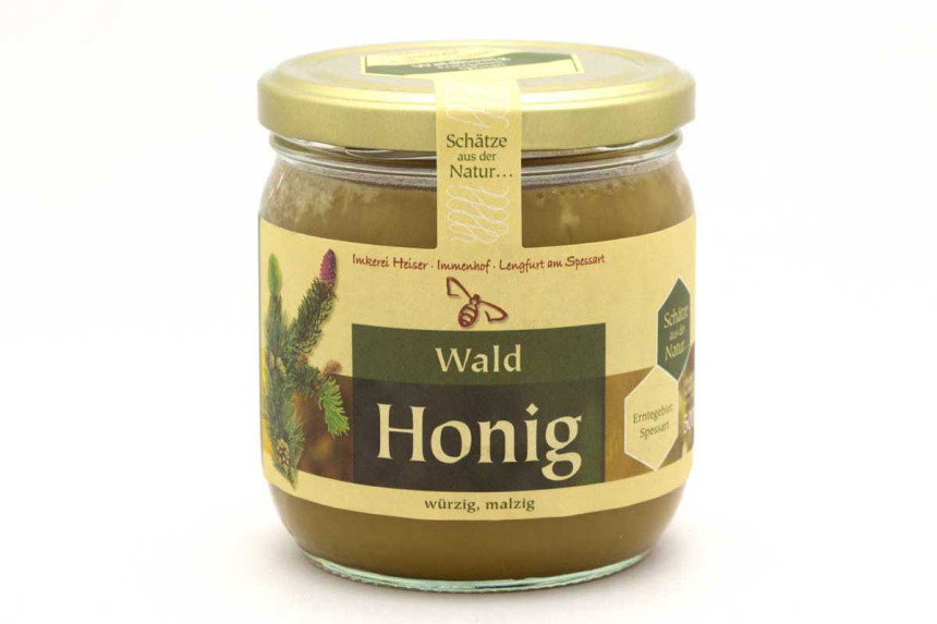 Waldhonig im 500g Glas