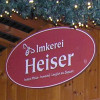 Namensschild Imkerei Heiser