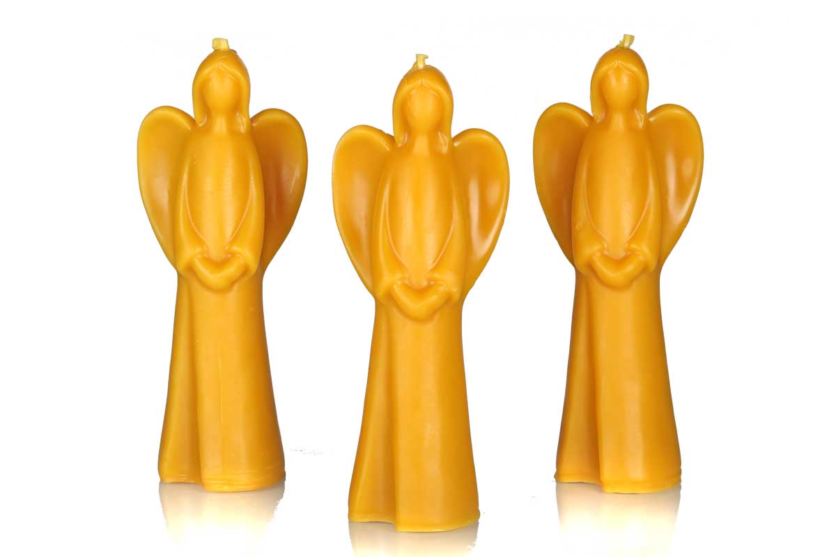 Bienenwachskerze Engel